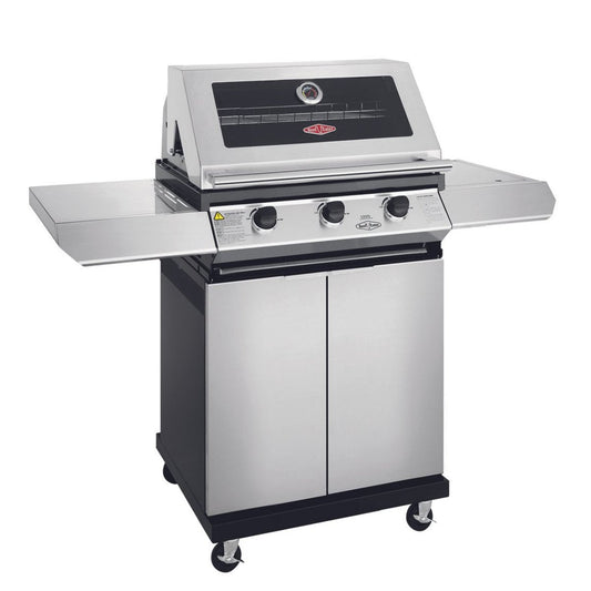 Beefeater 1200S 3 Burner Grill and Side Burner with Cart